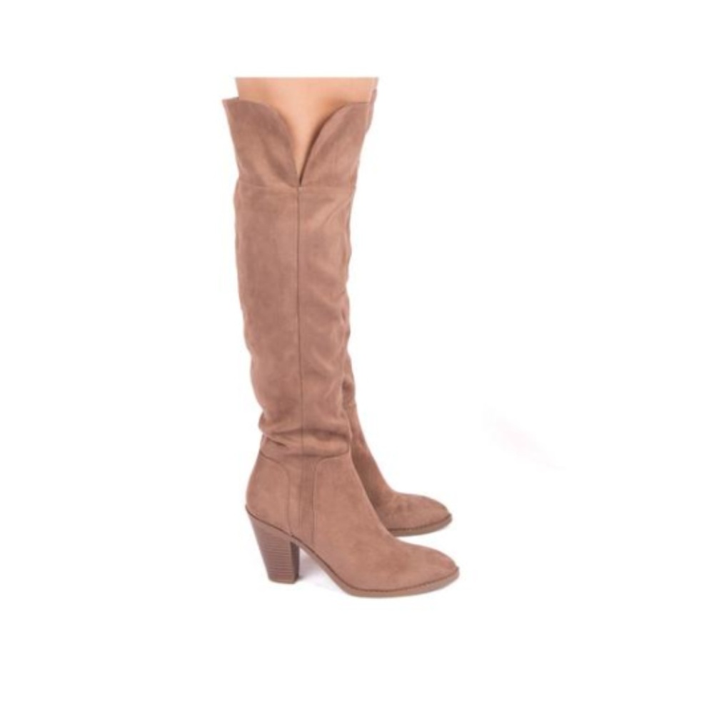 Prism-15 Nutmeg Tall Boots - Picture 3 of 5